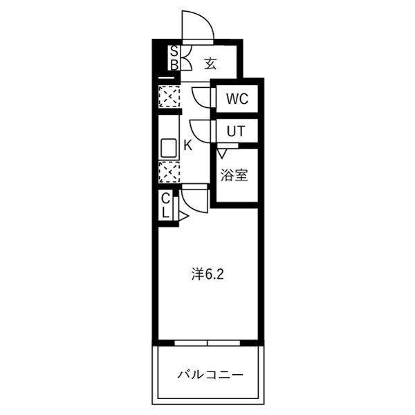 202の間取り図