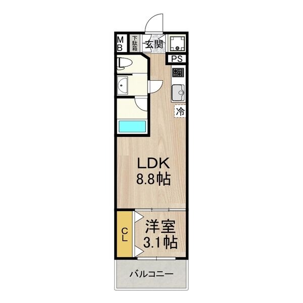 905の間取り図