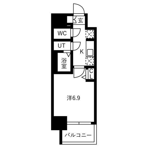 203の間取り図