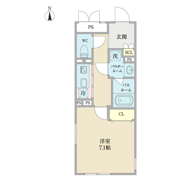 403 の間取り図