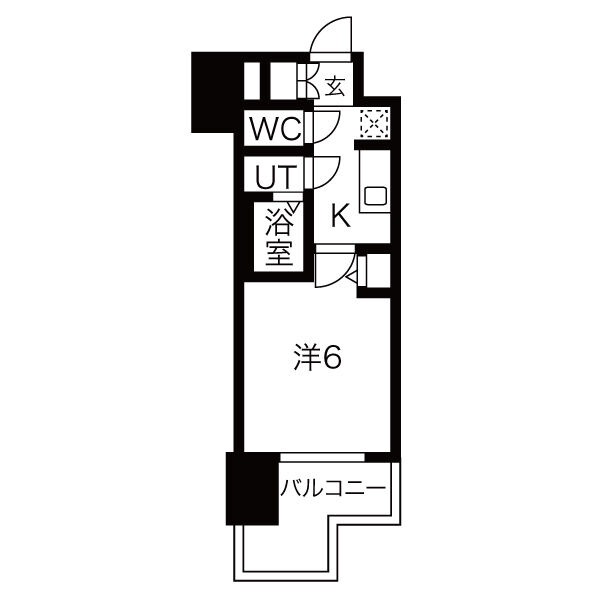 703の間取り図