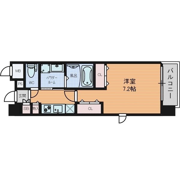 201の間取り図