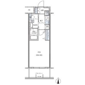 1304 の間取り図