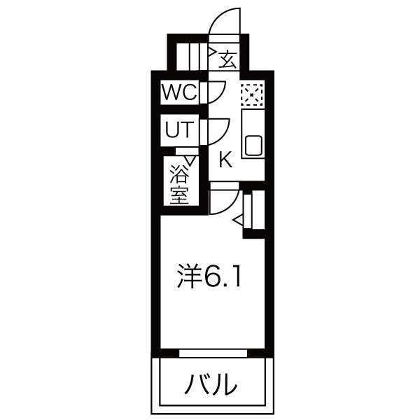 1502 の間取り図