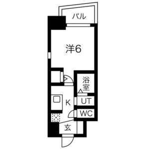 1205の間取り図
