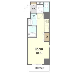 B 1Rの間取り図