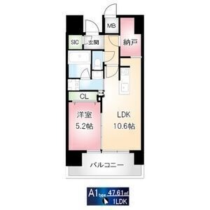 Ⅰ 1LDKの間取り図