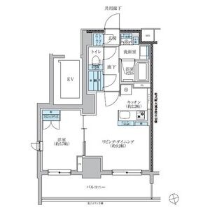 Ⅷ 1LDKの間取り図
