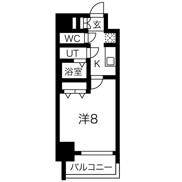 1001 の間取り図