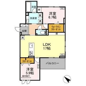 203の間取り図