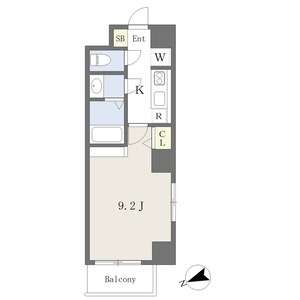 403の間取り図