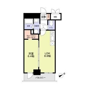 1002の間取り図