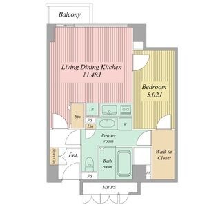 503の間取り図