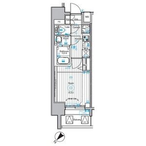 E 1Kの間取り図