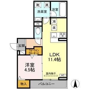 101の間取り図