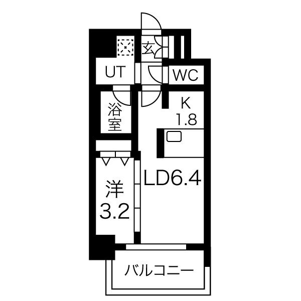 801 の間取り図