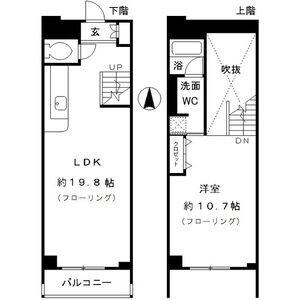MZ・80.83㎡ 1LDKの間取り図