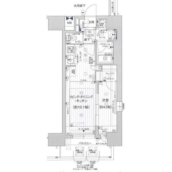 803 の間取り図