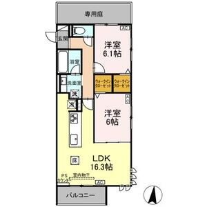 101の間取り図