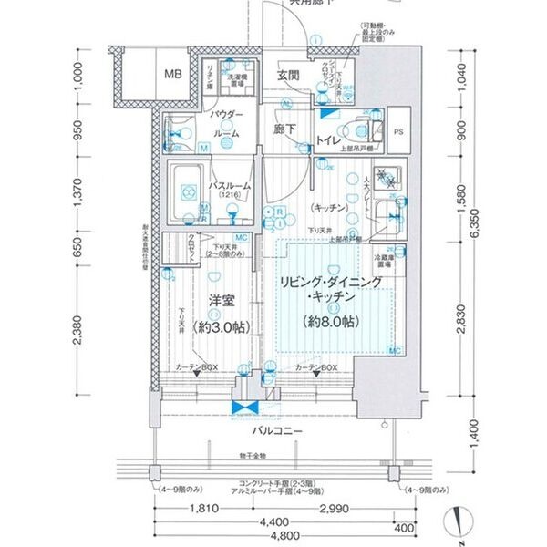 906 の間取り図