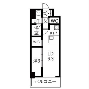 204の間取り図