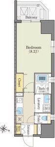 801の間取り図