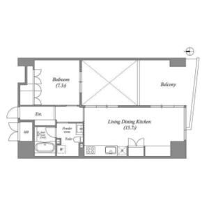 303の間取り図