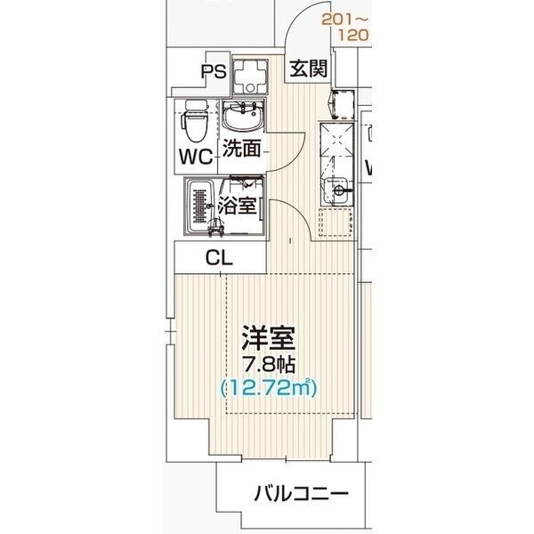 601 の間取り図