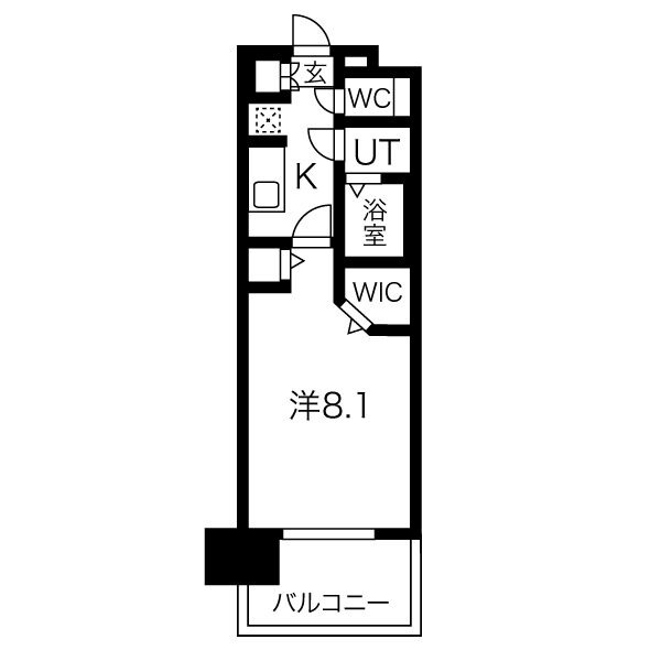 1302の間取り図