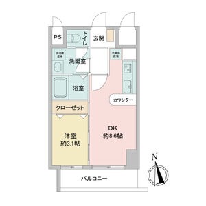 613の間取り図