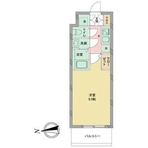 J 1Kの間取り図