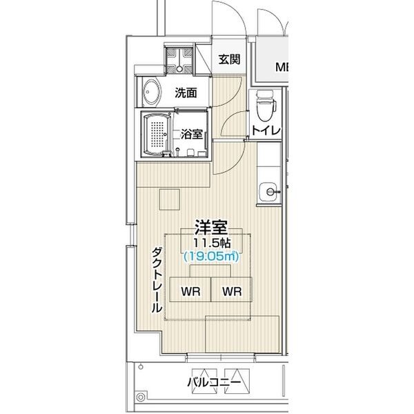 704 の間取り図