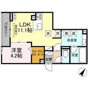 101の間取り図