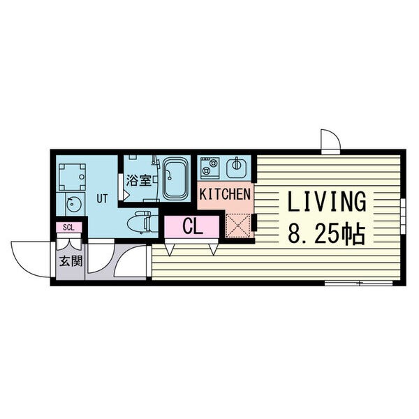 302の間取り図