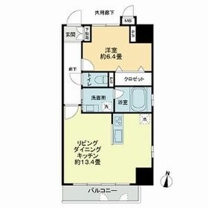 Ⅰ 1LDKの間取り図