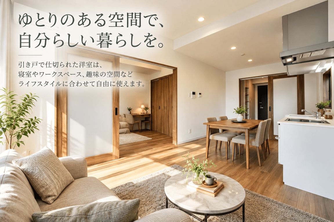 A 1LDKの室内写真 7