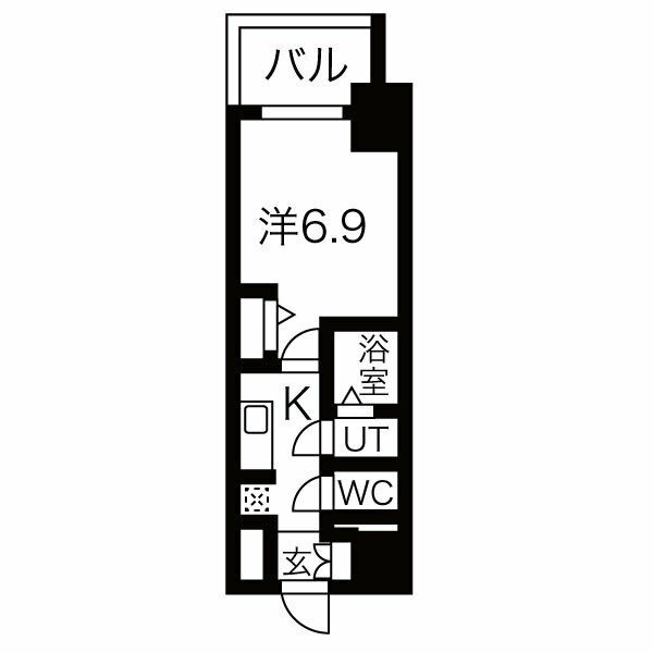 701の間取り図