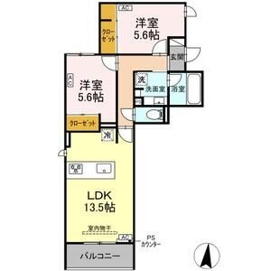 203の間取り図