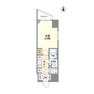 E 1Kの間取り図