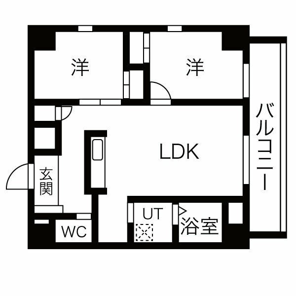 902 の間取り図