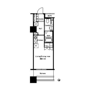 C 1Rの間取り図