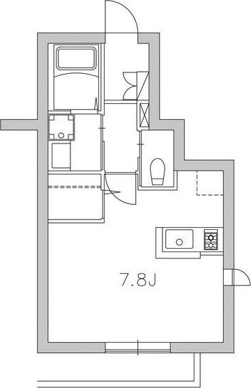 101 の間取り図