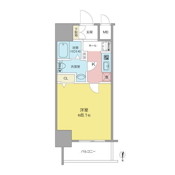 301の間取り図