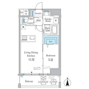 1003の間取り図