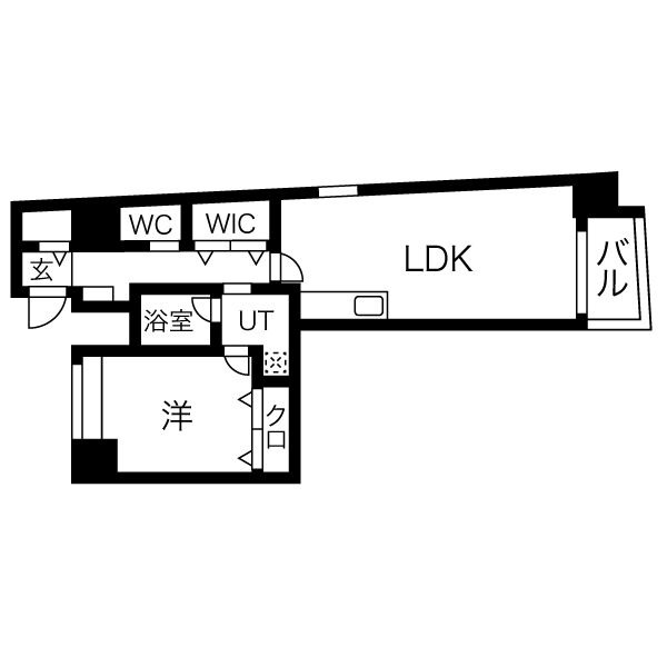 601の間取り図