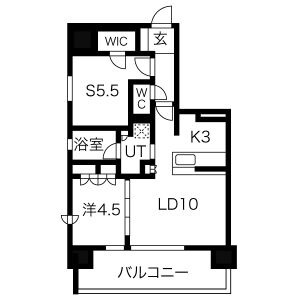 1401 の間取り図