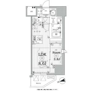 404の間取り図