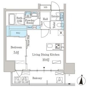 505の間取り図