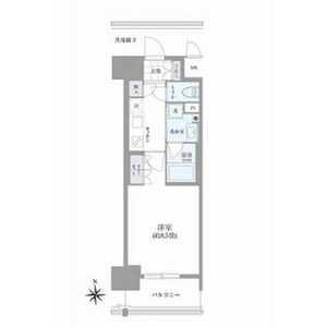 C 1Kの間取り図
