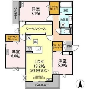 103の間取り図
